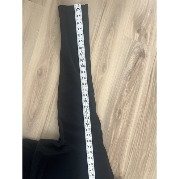 Columbia Size‎ L Long Sleeve Quarter Zip Mock Neck Sweatshirt Black Fleece Nice! - Picture 7 of 8